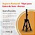 Suporte Pedestal Tripé Caixa Som Acústica Audio Ativa Passiva Profissional Ajustável Amvox Tp001 - Amvox - Imagem 2