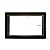 Moldura Do Painel 2 Din Polo Hatch Sedan Spacefox Bora Ecosport Fiesta Hatch Sedan Preta - Fiamon - Imagem 2