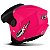 Capacete Moto Pro Tork Aberto New Liberty 3 Three Rosa Pink - Pro Tork - Imagem 3