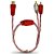 Cabo Rca Pvc Cristal Bronze Emb Ind Y 2M+1F 26,5Cm - Imagem 1