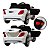 Mini Carro Elétrico Infantil Mercedes Com Controle e Luzes BW007-BR - Importway - Imagem 4