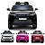 Carrinho Elétrico Land Rover Evoque Infantil 12V Com Controle Remoto Faróis de Led Som Usb Mp3 Carro Diversas Cores BW128 Importway - Imagem 3