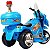 Mini Moto Elétrica Policial Infantil Com Sirene - Importway - Imagem 8