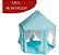 Barraca Divertida Infantil Com Luzes De Led Azul - Importway - Imagem 2