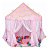 Barraca Infantil Com Luzes Rosa Bw132Rs - Importway - Imagem 1