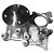 Bomba De Água Motor Hilux 2.8 16V 2016 D-4D Sr - Swp107 - Starke Automotive - Imagem 1