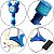 Microfone Infantil Duplo Pedestal Com Luzes - Importway - Imagem 6