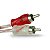 Cabo Rca Injetado 5 Metros 4 Mm Listrado - Tech One - Imagem 2