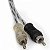 Cabo Rca Injetado 5 Metros 4 Mm Listrado - Tech One - Imagem 4