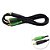 Cabo Rca Simples Flexível 4Mm 1 Metro Com 4 Conectores Machos Preto Borracha Som Automotivo - Tech One - Imagem 5