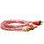 Cabo Coaxial Rca Série Bronze 1 Metro Vermelho E Branco Banhado A Ouro - Stetsom - Imagem 4