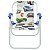 Cadeira Infantil Hot Wheels Aluminio - Branca 025201 - Imagem 3