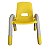 Cadeira Plastico 38 X 41 X 56Cm Amarelo Bw086Am - Imagem 4