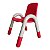 Cadeira Plastico 38 X 41 X 56Cm Vermelho Bw086Vm - Imagem 1