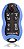Controle Longa Distancia Stesom 500 Metros Sx2 16 Funct. Cor Azul - Imagem 1