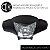 Farol Com Carenagens Resistente Cor Cinza Fosco Modelo Completo Para Biz 125 Es 2015 Foco Sportive - Imagem 5