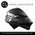 Farol Com Carenagens Resistente Cor Cinza Fosco Modelo Completo Para Biz 125 Es 2015 Foco Sportive - Imagem 2