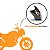 Farol Compl. C/ Caren. Compat. A Moto Titan 150 2010 Prata Met. - Nao Original - Imagem 3