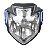 Farol Compl.C/Caren. E Laterais Compat. Fazer 250 2016 E 2017 Azul - Nao Orig. - Imagem 1