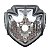 Farol Compl.C/Caren. E Laterais Compat. Fazer 250 2016 Prata Fosco - Nao Orig. - Imagem 1
