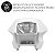 Farol Compl.C/Caren.E Carc.Do Bloco Nxr 125 03/05 Nxr 150 03/04/07 Branco-Nao Or - Imagem 3