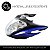 Farol Compl.C/Caren.E Laterais Titan 160 Ex 2018 A 2020 Azul - Nao Orig. - Imagem 4