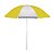Guarda-Sol Nylon C/ Silver Coating - 1,80 M - Bco/Amar - Imagem 1