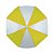 Guarda-Sol Nylon C/ Silver Coating - 1,80 M - Bco/Amar - Imagem 8