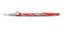 Guarda-Sol Nylon C/ Silver Coating - 1,80 M - Bco/Verm - Imagem 9