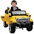Carro Elétrico Infantil Criança Jipe Trilha 12V Com Controle Remoto Luz Som Mp3 Carro - Bel - Imagem 2