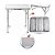 Mesa Camping Dobravel Vira Maleta 90,0 X 60,0 Cm Iwmcd9060 - Imagem 4