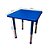 Mesa Infantil Plastico Altura Ajustavel 60 X 60 X 56Cm Azul Bw087Az - Imagem 3
