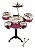 Mini Bateria Infantil - Vermelho Bw038Vm - Imagem 2