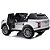 Mini Carro Elétrico Land Rover Branco Com 2 Assentos 12V Bw122Br - Importway - Imagem 6