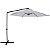 Guarda-Sol Ombrelone 3 Metros Cobertura Polyester, Protetor Uv Branco - Belfix - Imagem 1