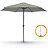 Ombrelone Central 2,70 Branco C/ Capa Iwobcc270Br - Imagem 2