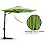 Ombrelone Lateral 2,70M Com Led E Cobertura Em Poliester Cor Verde (Iwobll270Vd) - Imagem 2