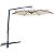 Ombrelone Suspenso Base Lateral 3,0M Branco Iwos300Br - Imagem 1