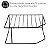 Organizador Pratos Horizontal 2 Niveis Preto - Bel 990707 - Imagem 2