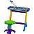 Piano Infantil Banquinho Com Microfone Azul Bw151Az - Imagem 1