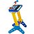 Piano Infantil Banquinho Com Microfone Azul Bw151Az - Imagem 4
