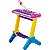 Piano Infantil Banquinho Com Microfone Rosa Bw151Rs - Imagem 3