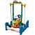 Playground Infantil 4 em 1 Balanço Carrinho Gangorra E Pula Pula - Imagem 2