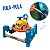 Playground Infantil 4 em 1 Balanço Carrinho Gangorra E Pula Pula - Imagem 7