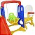 Playground 5 em 1 Com Escorregador Balanço Cesta de Basquete Gol e Bola - Imagem 3