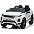 Carrinho Elétrico Land Rover Evoque Branco Infantil 12V Com Controle Remoto Faróis de Led Som Usb Mp3 Carro BW128 - Imagem 3