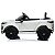 Carrinho Elétrico Land Rover Evoque Branco Infantil 12V Com Controle Remoto Faróis de Led Som Usb Mp3 Carro BW128 - Imagem 6