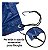 Lona Plástica 6m x 4m Azul Impermeável IWLP64 - Importway - Imagem 6