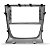 Moldura 2 Din Gol Saveiro Voyage G5 2008 2009 2010 2011 2012 - Imagem 3