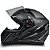 Capacete para Moto Fechado GT2 Preto Fosco com Viseira Cristal e Narigueira Alta Tamanho 60 - FW3 - Imagem 4